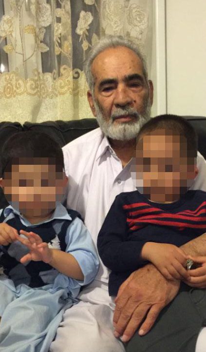  Ali Yawar Jafari was separated from his family on the 12th floor