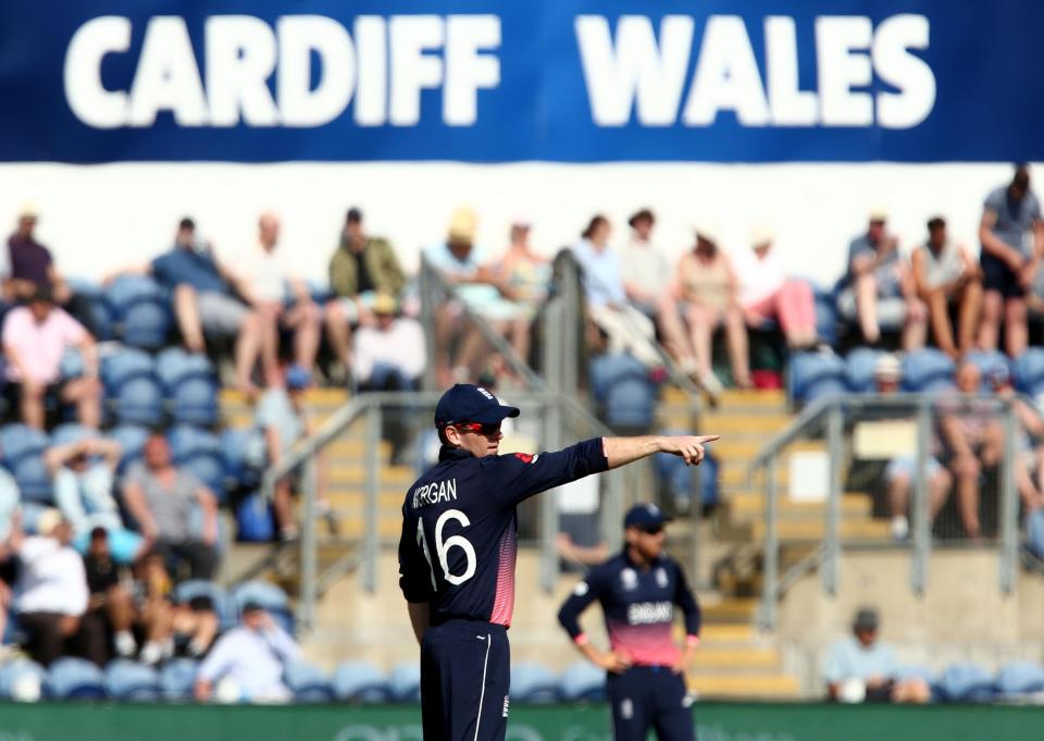  The two-faced Cardiff pitch was partly to blame for Englands innings but Eoin Morgan saw his team ruthlessly exposed