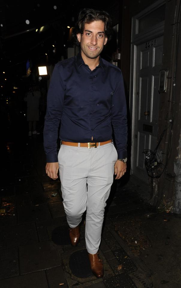  James 'Arg' Argent heads for his date in Essex