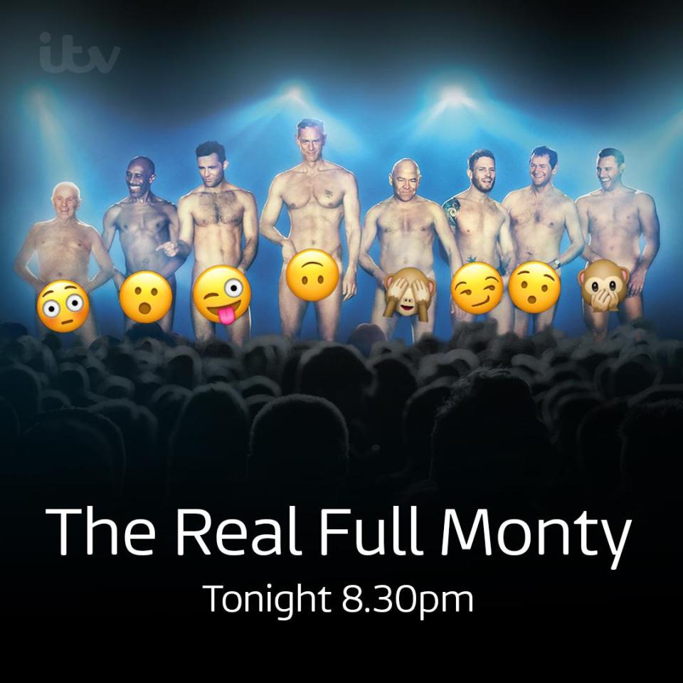  The Real Full Monty will see celebrities strip off for charity