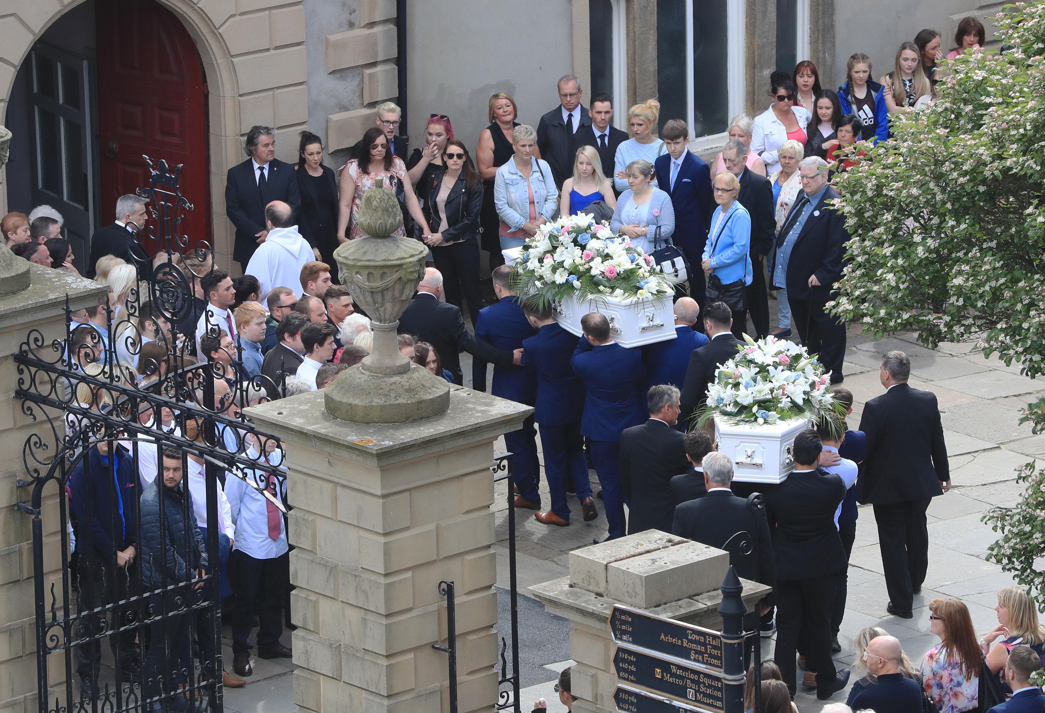 The 'inseparable' teen sweethearts were buried together