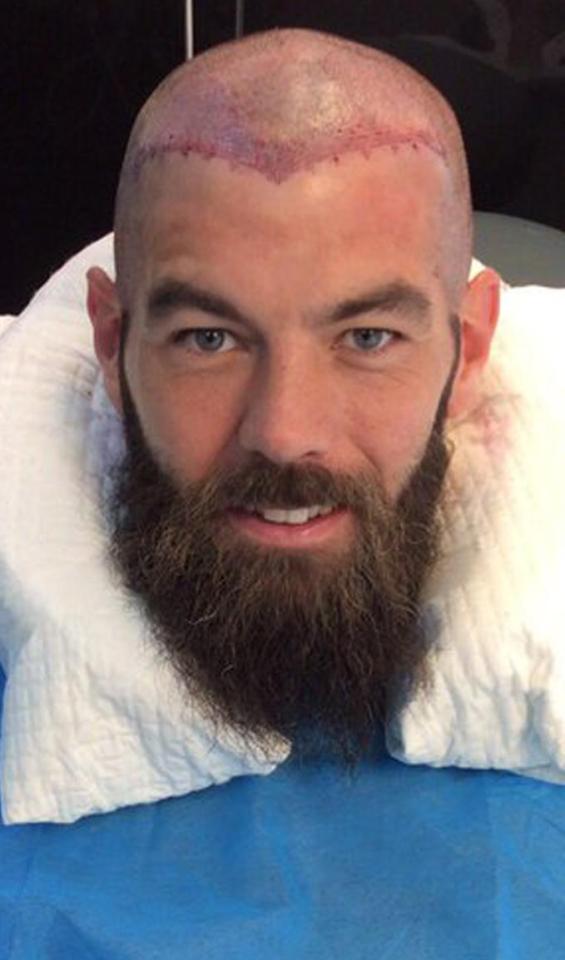  Joe Ledley finished his day with treatment finished, just waiting for results