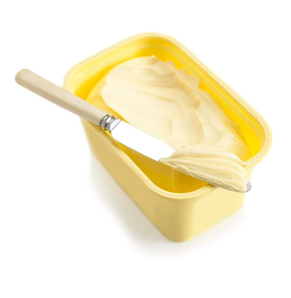 Margarine is lower in saturated fats but has also been linked to higher death rates in some studies