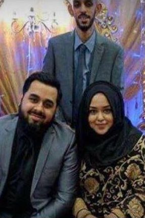  The Bangladeshi couple's three children, Abdul Hanif, 29, Abdul Hamid, 26, and Hosna who was due to get married next month