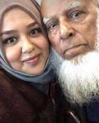  Hosna Begum Tanima, 22, and her elderly father Komru Miah, 82 are both missing following the fire