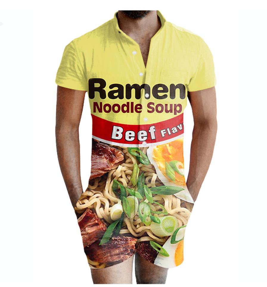  Other options on the GetOnFleek site include a weird ramen noodle design