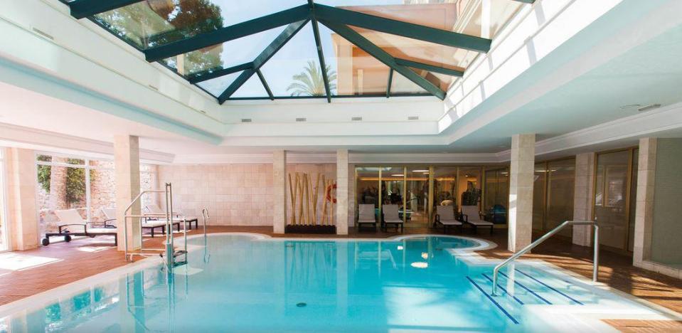  The incredible hotel boasts both indoor and outdoor pools