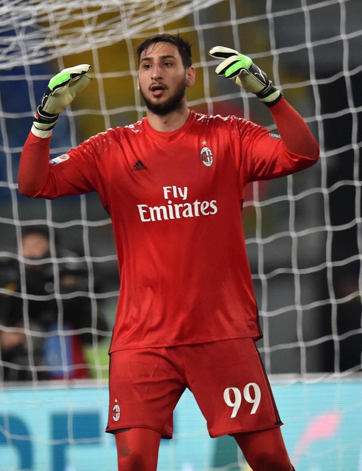  Gianluigi Donnarumma recently snubbed a new AC Milan contract