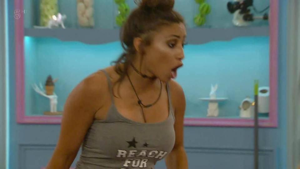  Kayleigh Morris threatened to smash Chanelle McCleary's head in in tonight's violent Big Brother