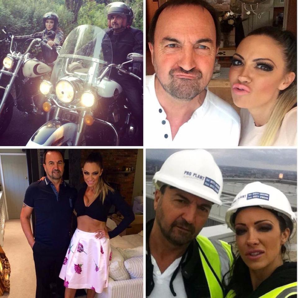  JODIE Marsh told fans "my dad is my best friend and we do everything together"