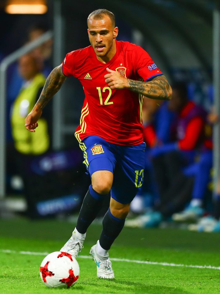  Sandro Ramirez is currently with the Spanish Under-21 side where he has helped them reach the European Championship final