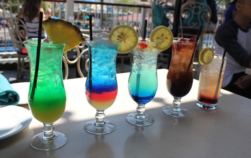  These rainbow concoctions are available from the Cove Bar but you won't see them on the menu - just ask for one of the story-themed sips and the bartender will do the rest