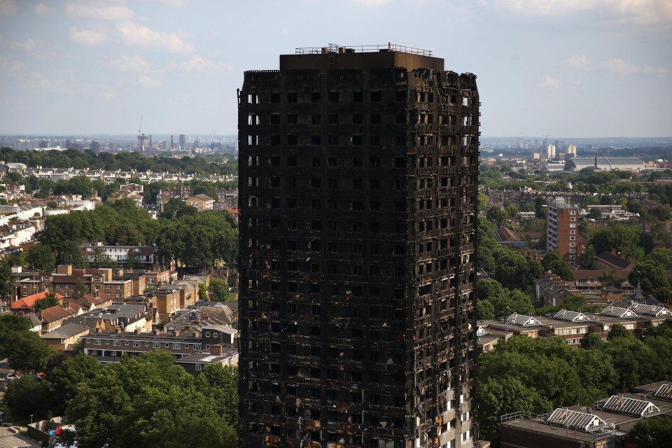 The flammable cladding on the outside of the tower is thought to have helped spread the fire