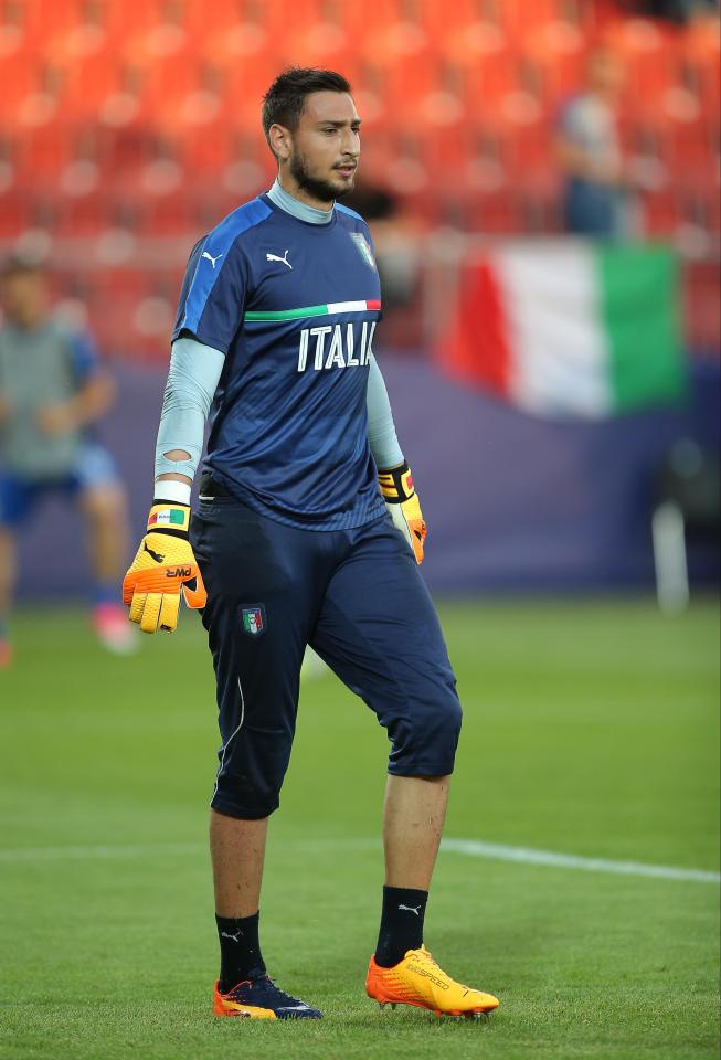  AC Milan starlet Gianlugi Donnarumma is Italy's future No1