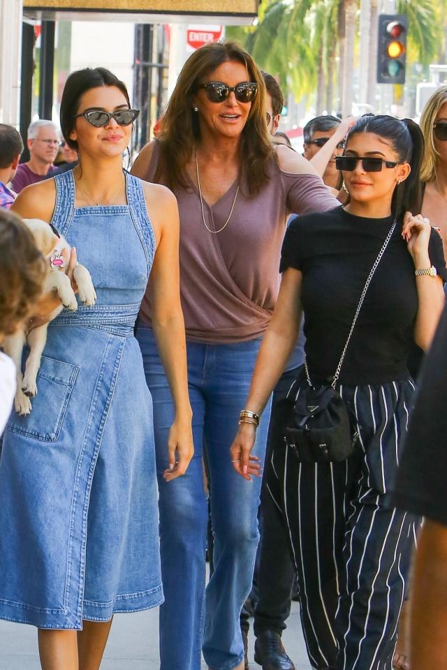  Kendall, Caitlyn and Kylie Jenner spent Father's Day together in Beverly Hills