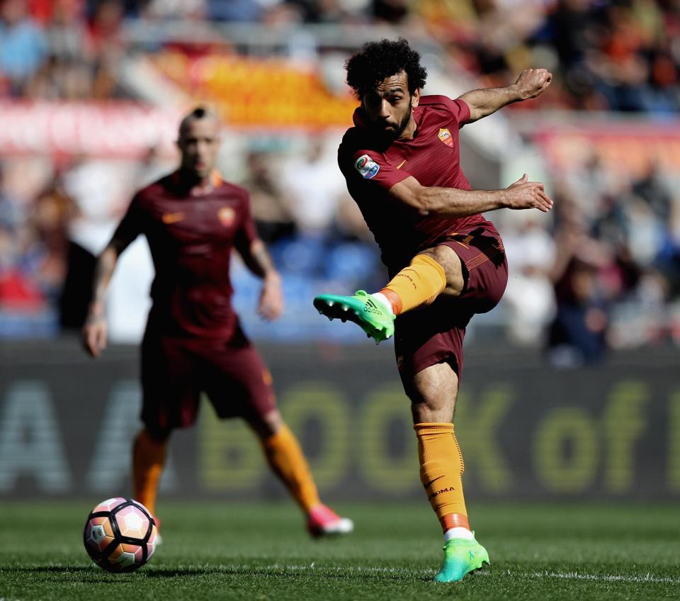  Mohamed Salah scored 15 goals and delivered 11 assists in Serie A last season