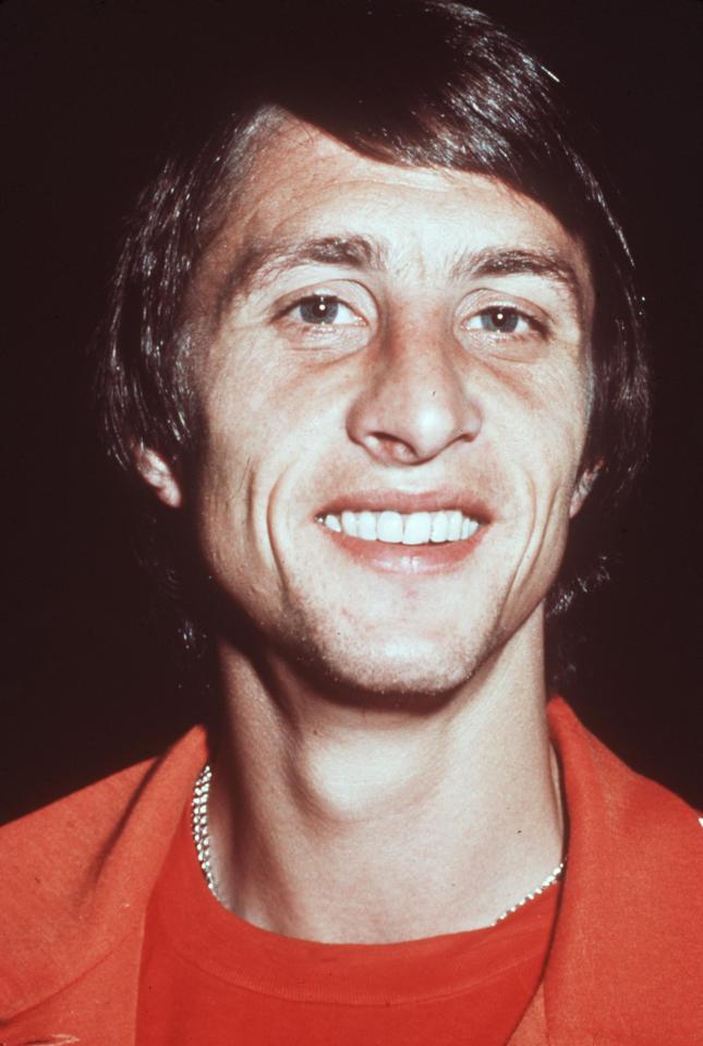  Johan Cruyff was the spearhead behind the 'Total Football' philosophy