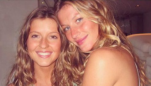  Model Gisele Bündchen grew up in a large family in Brazil with twin sister Patricia