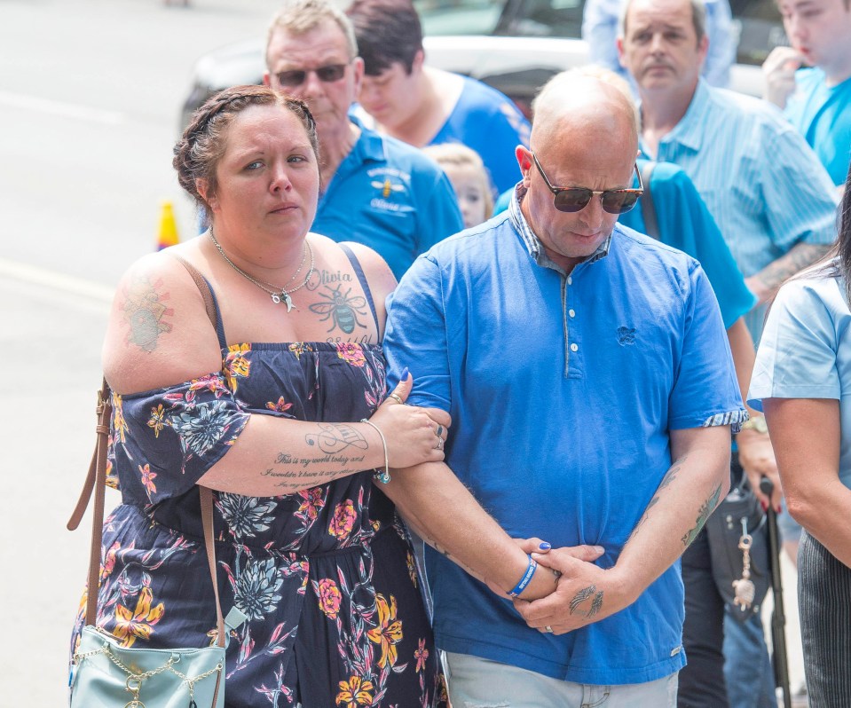 Her mum, Charlotte, got a bee tattooed onto her chest over her heart in tribute to her daughter