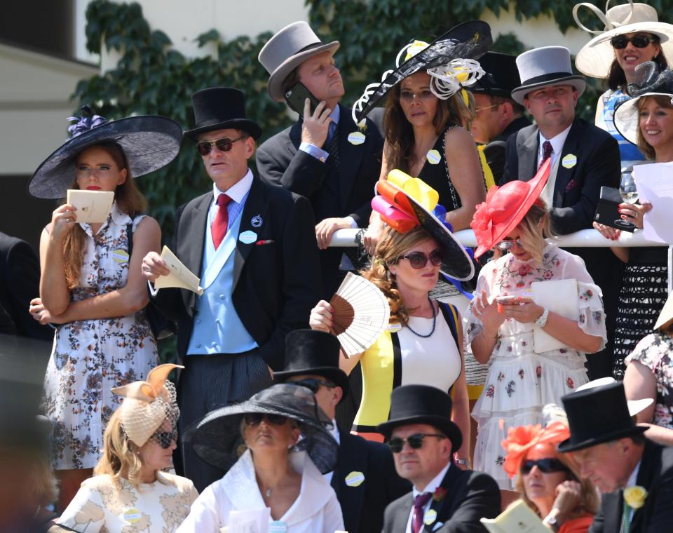  Royal Ascot bosses considered relaxing the posh dress code because of the unusual June heatwave