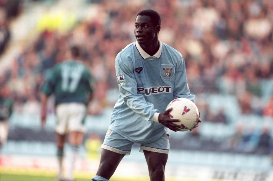  Ex-Coventry star Nii Lamptey revealed he nearly committed suicide