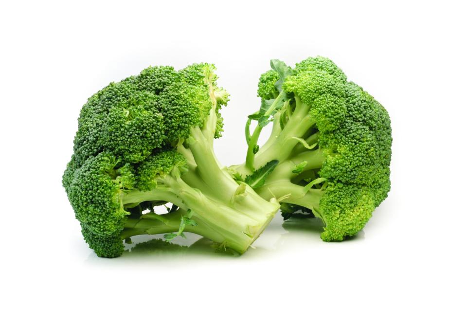  Eating five portions of fruit and veg a day is part of a healthy diet, but broccoli is part of the cruciferous veg family, known for triggering the bloat