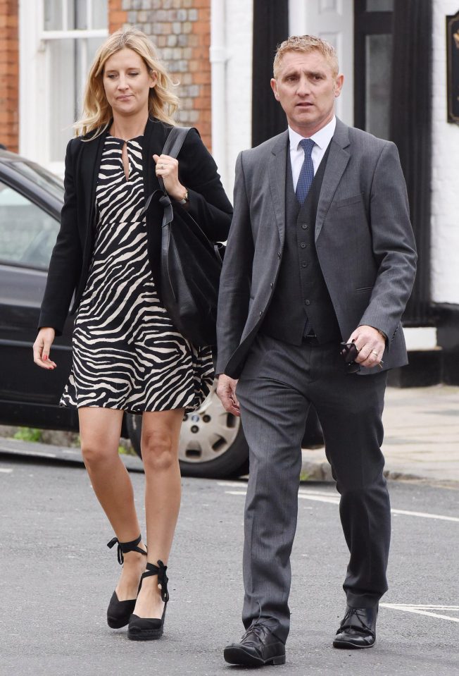  The dad, pictured with his wife Sally, was given a £2,000 fine at Isle of wight Magistrates Court today