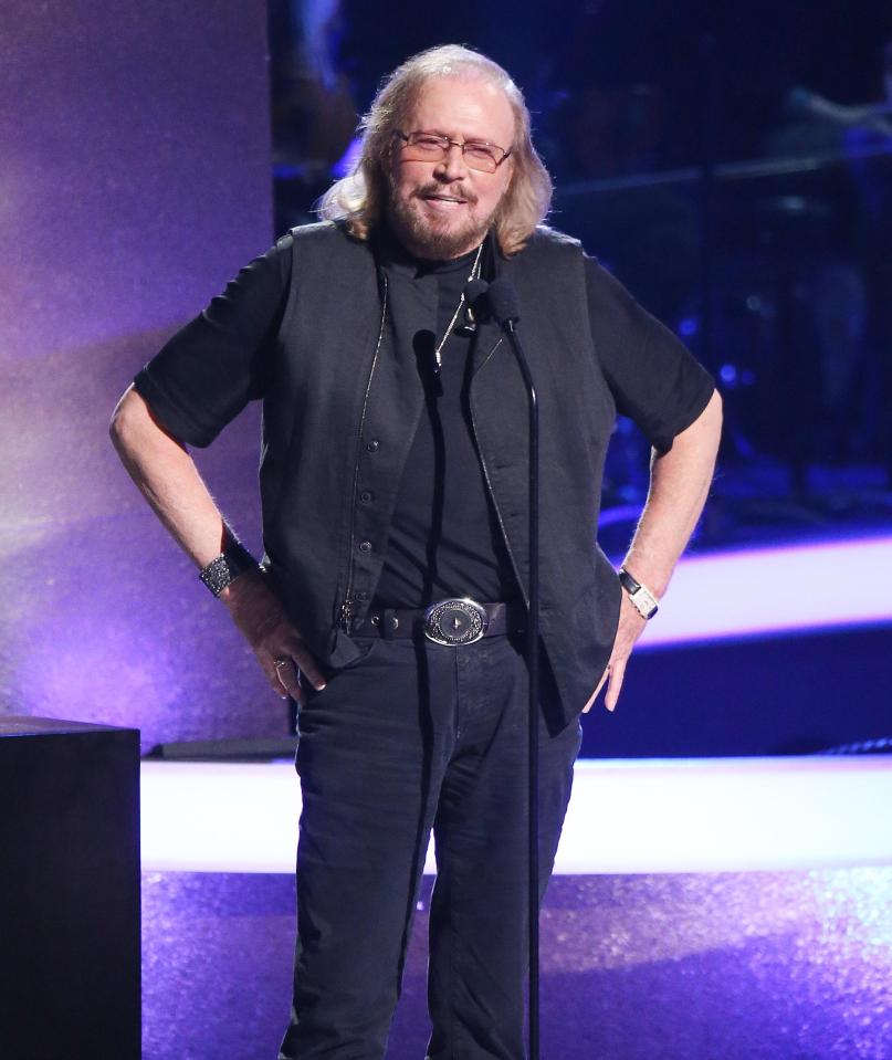  Barry Gibb is a world-famous singer