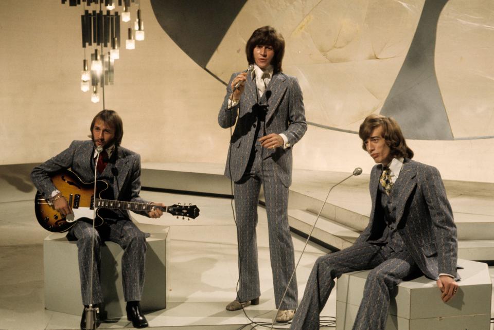  Barry Gibb shot to fame in the late 50s with the Bee Gees