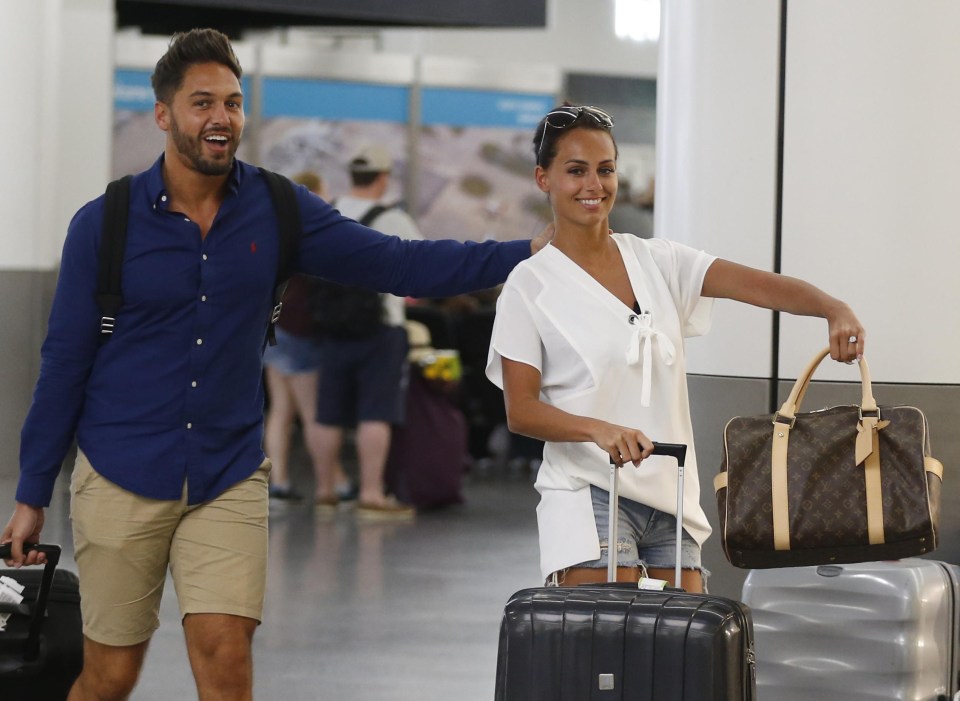 Mario and Becky are one happy couple after their trip to Greece