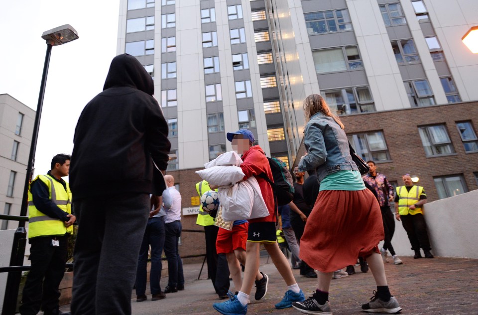 The Chalcots estate has five tower blocks – four 22 storey blocks and one 18 storey block