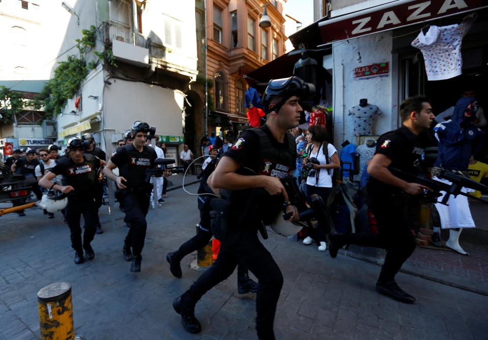  Rights campaigners say the parade has been banned because of a rising level of religious conservatism in Turkey