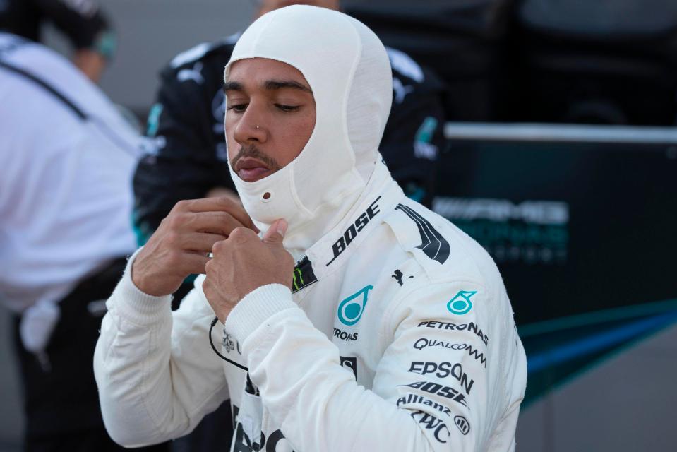  Hamilton is trying to keep his cool with a new rivalry beginning