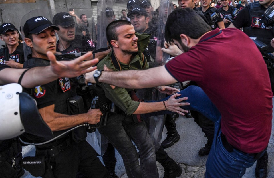 But campaigners protesting a ban on Istanbul's Pride parade faced violence and oppression