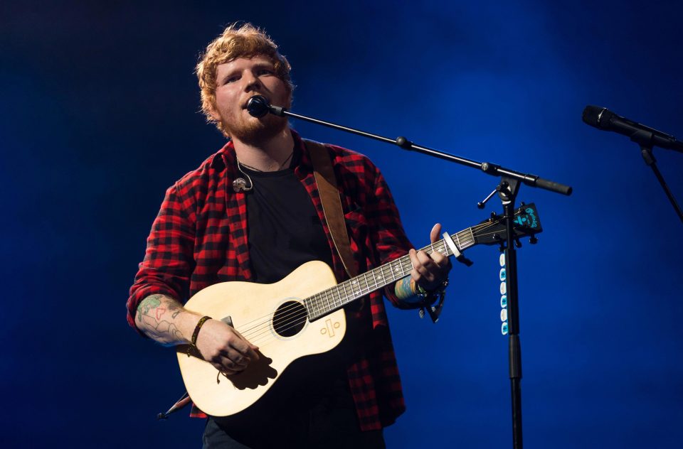  Ed's new tour announcement came on the back of a triumphant Glastonbury performance