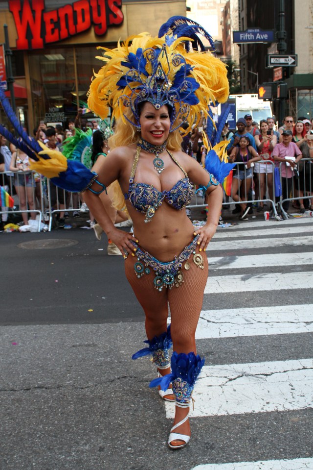 Thousands danced and marched down fifth Avenue to celebrate