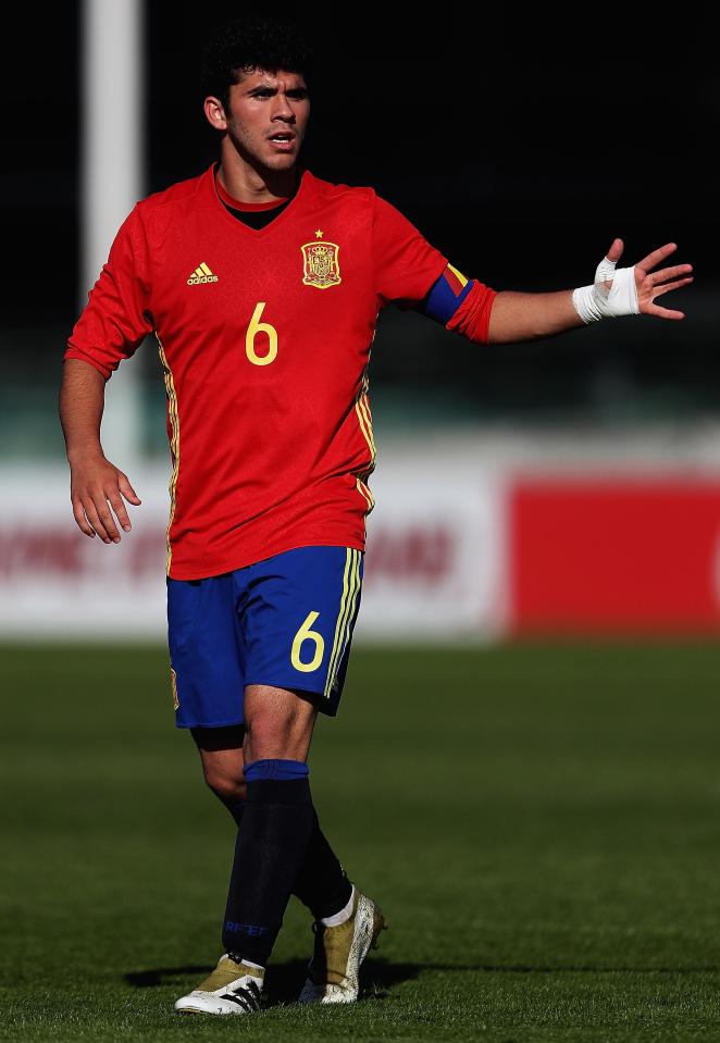  Carles Alena is a Spain Under-19 international tipped for big things