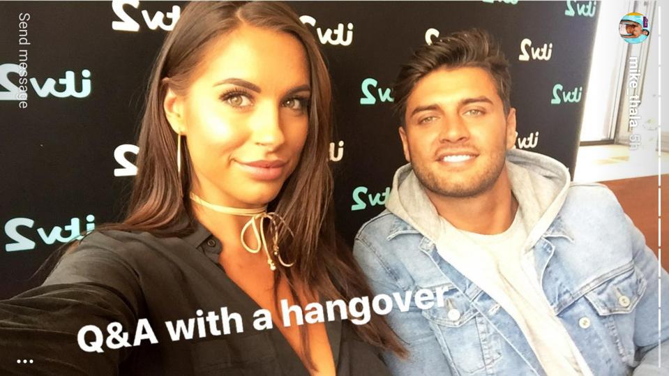  Jess has spent a lot of time with fellow Love Islander Mike Thalassitis since leaving the show