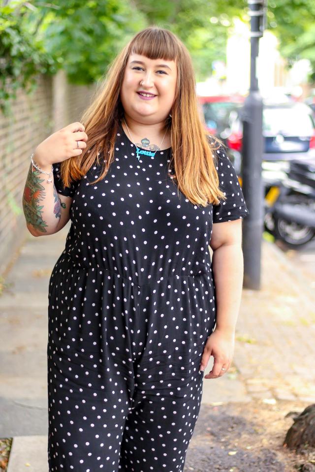  Plus size blogger Lottie L'Amour, who says she was approached by a TV production company asking if she wanted to lose weight