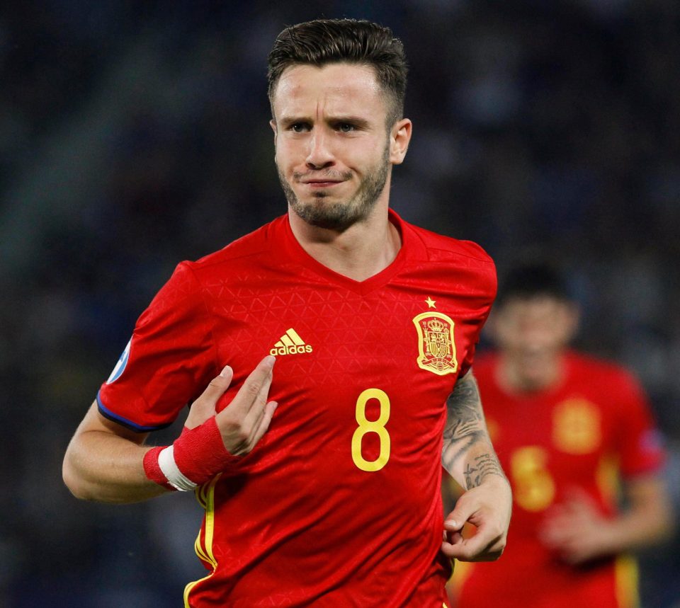  Saul Niguez netted a brilliant hat-trick to down Italy in the semis