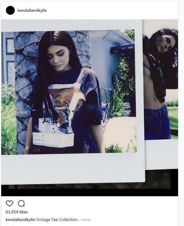 Kylie and Kendall produced and promoted the T-shirts together