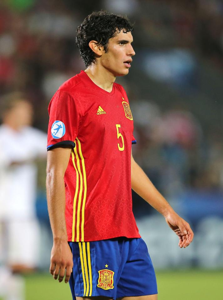  Jesus Vallejo spent last season on loan at German side Eintracht Frankfurt