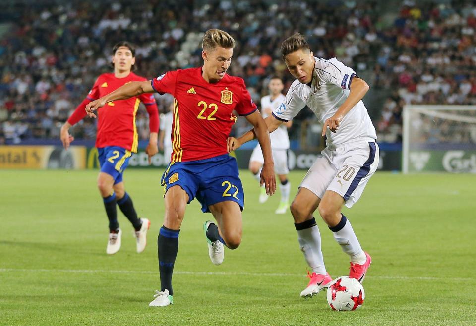  Marcos Llorente is a Real youngster hoping to become another Spanish midfield star