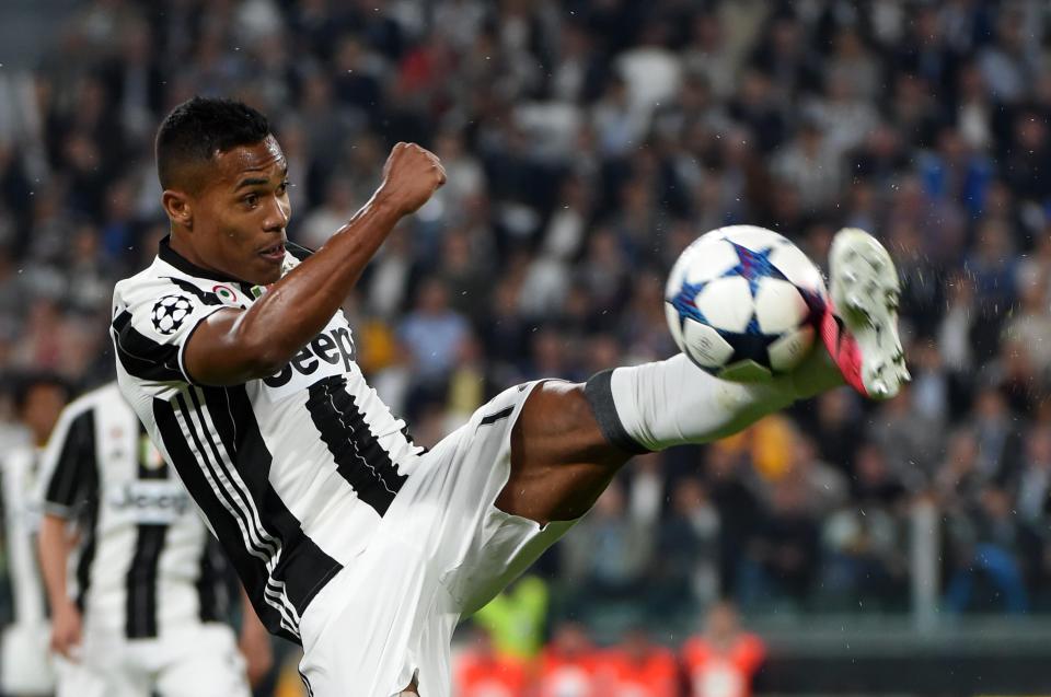  Alex Sandro starred for Juventus last season and helped them win the Scudetto and the Champions League final