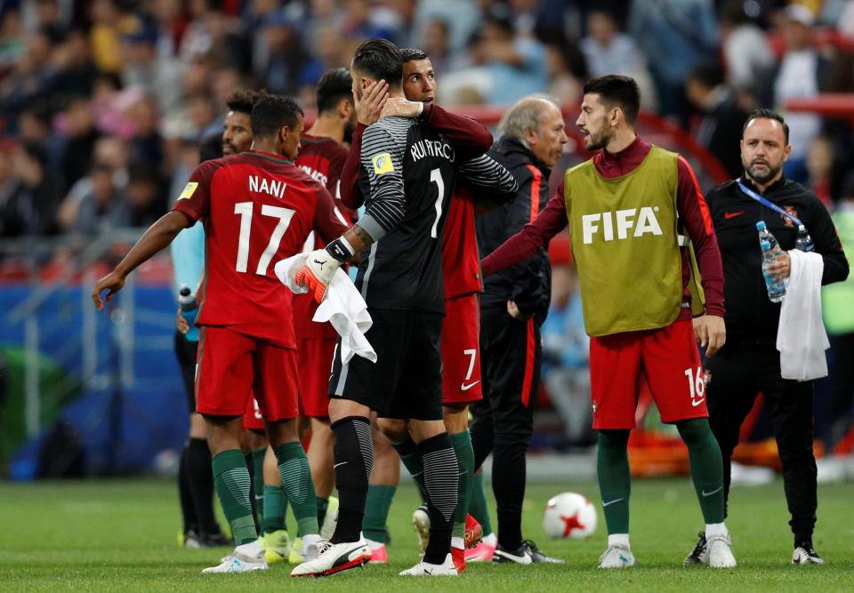  Nani's miss proved to be decisive in Russia, as his stuttered run-up came back to bite him