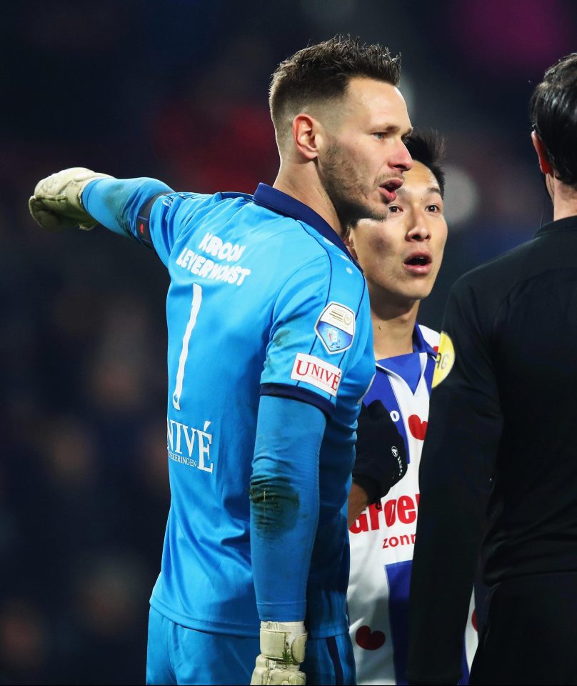  Erwin Mulder has previously played for Feyenoord and Excelsior prior to joining Heerenveen