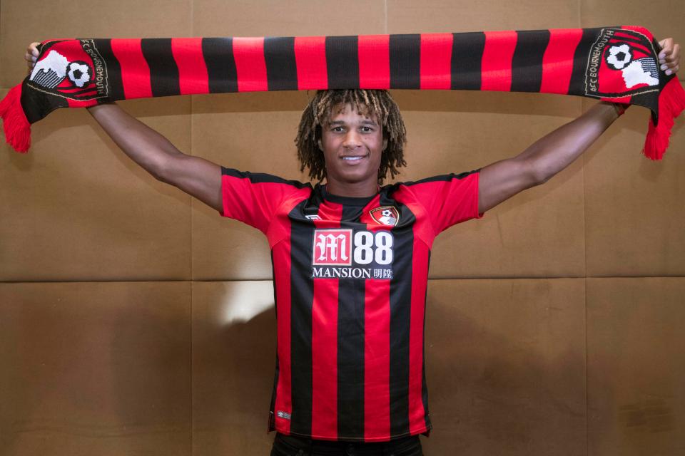  Nathan Ake left Chelsea in a £20m deal to join Bournemouth