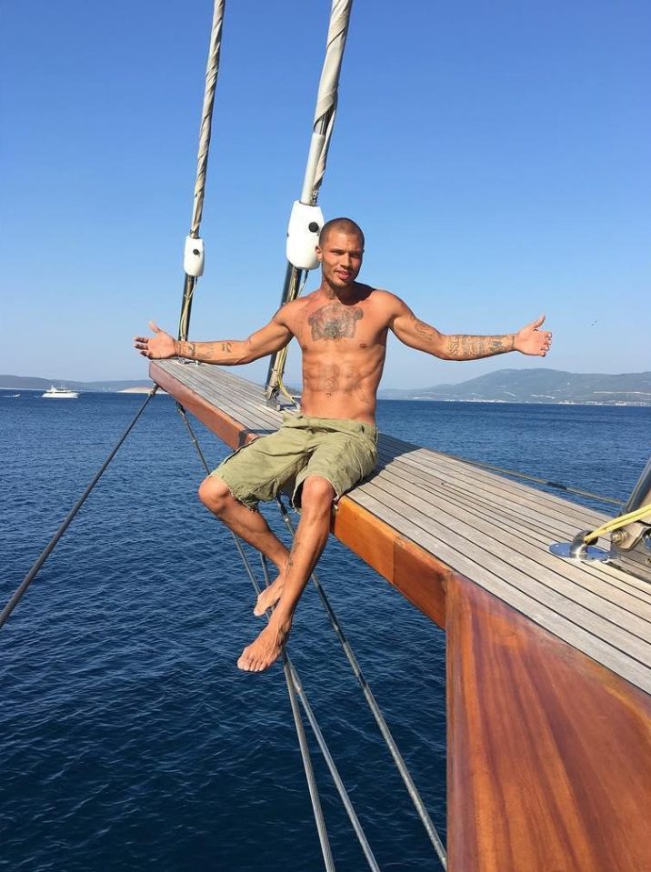  Meeks posted a picture of him on the superyacht to his Instagram account with no sign of Chloe