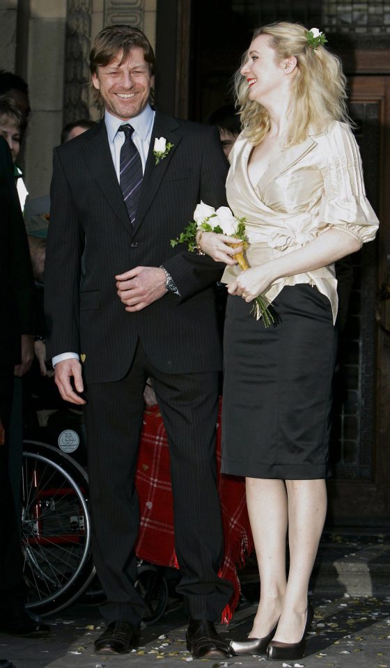  Sean Bean and Georgina Sutcliffe married in 2008