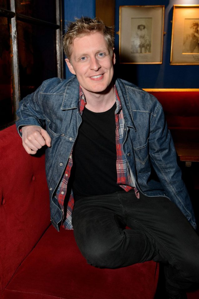  Gerard McCarthy has ditched the eyeliner. pictured here at the Cat - The Play afterparty